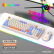 炫银狐 XUNSVFOXK820有线键盘鼠标键鼠套装女生机械手感台式机电脑办公游戏