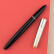 英雄（HERO）钢笔616升级款学生钢笔 黑色 铱金墨水笔日常书写练字笔EF尖 透明包装盒