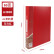 康百（kobest）红色资料册透明插页袋A4学生试卷袋乐谱夹 A3806-60页