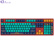 AKKO 3108 V2世界巡回北京 有线机械键盘 游戏键盘 电竞 108键 全尺寸 Cherry轴  樱桃红轴