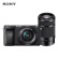 索尼（SONY）Alpha 6400 APS-C微单数码相机 6400L+SEL55210/B 双镜头套装 黑色（A6400L/α6400）