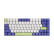 雷柏（Rapoo） V700-8A机甲紫 三模机械键盘 无线蓝牙键盘 有线背光键盘 84键紧凑设计 可连5台设备 红轴
