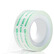 得力30063易撕型文具胶带18mm*18y*38um(高透)(8卷/筒)*5筒