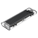 奥睿科（ORICO） M.2 NVMe移动硬盘盒 USB3.2 Type-c固态硬盘SSD硬盘盒子 【NGFF SATA】黑色/透明款-5Gbps