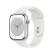 Apple Watch Series 8 智能手表GPS款45毫米银色铝金属表壳白色运动型表带 健康手表 MP6N3CH/A