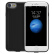 酷波 5600毫安背夹电池无线充电宝移动电源大容量无下巴手机充电壳苹果iPhone8/7/6s/6通用黑色 KBJ-iP67H+