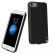 酷波 5600毫安背夹电池无线充电宝移动电源大容量无下巴手机充电壳苹果iPhone8/7/6s/6通用黑色 KBJ-iP67H+