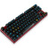 达尔优（dareu）机械师87键机械合金版游戏背光机械键盘 黑红色红轴