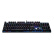 微星 MSI GK50 电竞键盘 RGB炫彩机械 104键青轴 电竞吃鸡键盘
