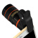 猎奇(LIEQI) LQ-803 手机镜头 广角鱼眼微距长焦四合一套装 苹果华为手机望远镜外置摄像头 黑红色