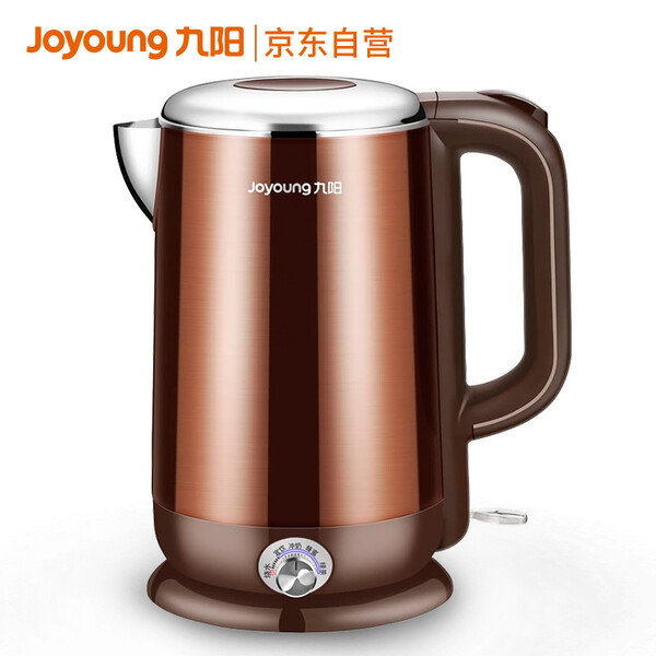 九阳joyoung电水壶多段保温热水壶17l电热水壶烧水壶双钢无缝k17w6