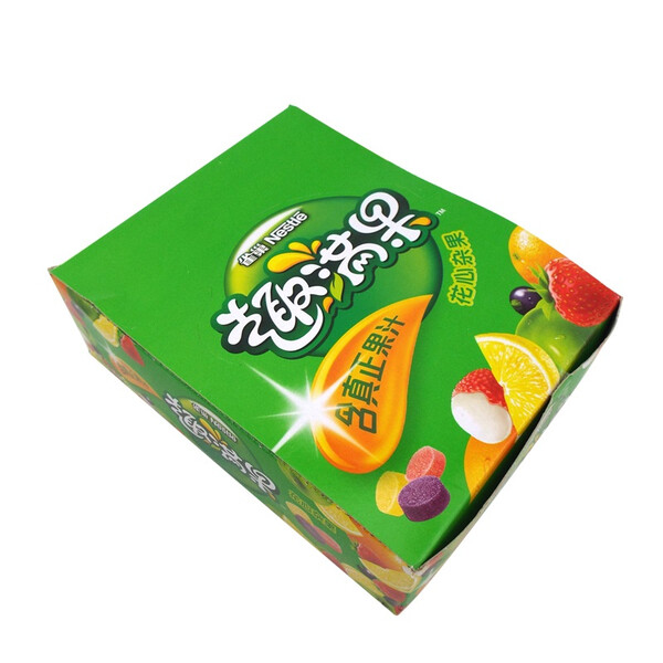 雀巢nestle趣满果648g24条27g整盒果汁软糖休闲零食新年糖花心杂果