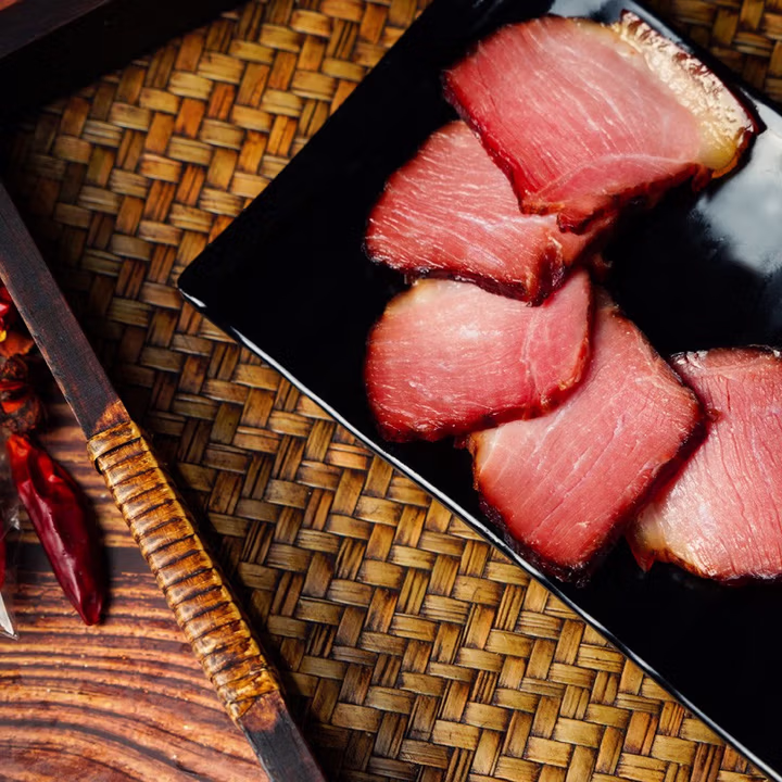 六味魔方四川腊肉礼盒正宗北川烟熏腊肉腊肠排骨特产熟食腊味礼包3080g