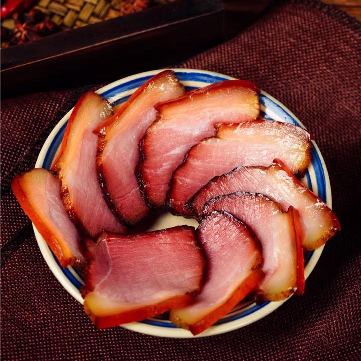 六味魔方 风干五花腊肉500g 四川特产农家自制熟食腊味烟熏北川老腊肉