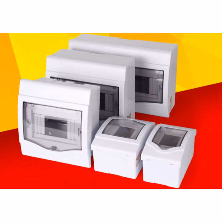 9-12回路强电配电箱pz30塑料盒 家用明装10位空气开关电源照明