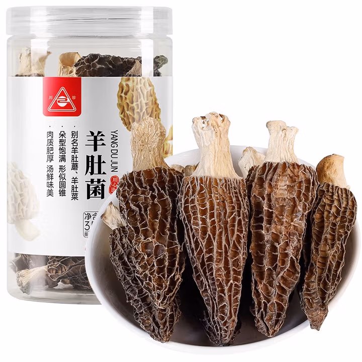 川珍羊肚菌川珍 羊肚菌 35g 火锅食材 优良菌菇蘑菇食用菌 南北干货山珍 可搭