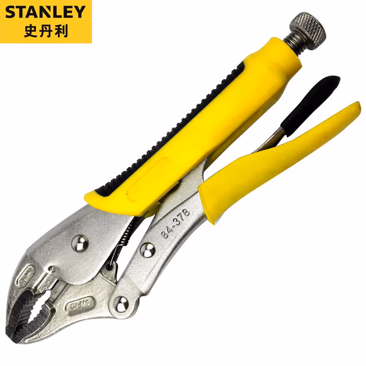 史丹利（STANLEY）84-389-23 加硬尖嘴大力钳9 夹持钳