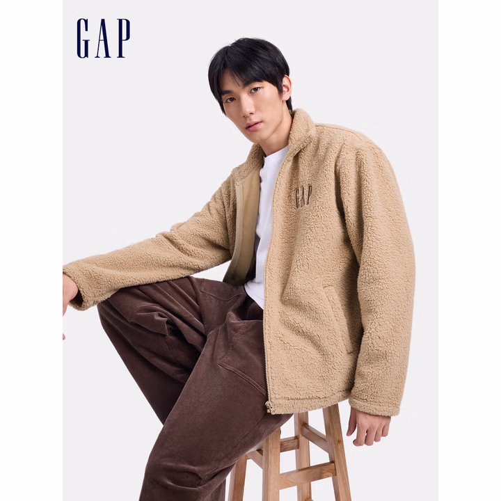 Gap 盖璞 男女款 摇粒绒立领拉链卫衣外套 658863 Plus会员折后¥116 Gap 盖璞 男女款 摇粒绒立领拉链卫衣外套 658863 Plus会员折后¥116