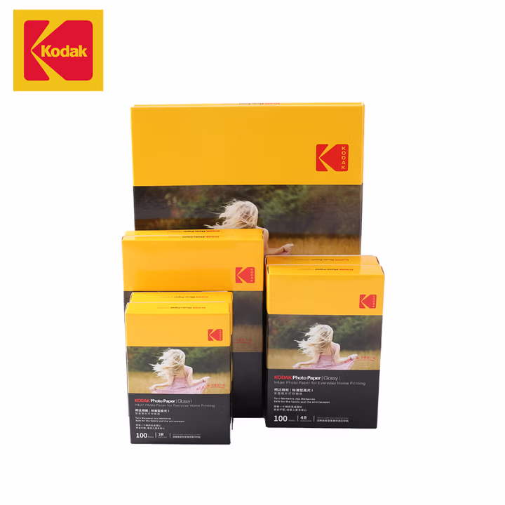 美国柯达Kodak 5包5R/7寸 230g高光面照片纸/喷墨打印相片纸/相纸 
