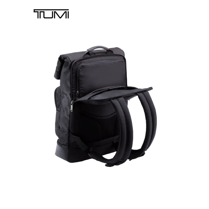 TUMI 途明 卷顶弹道尼龙大容量男士双肩包 02223388GCMO Plus会员折后￥1550.8