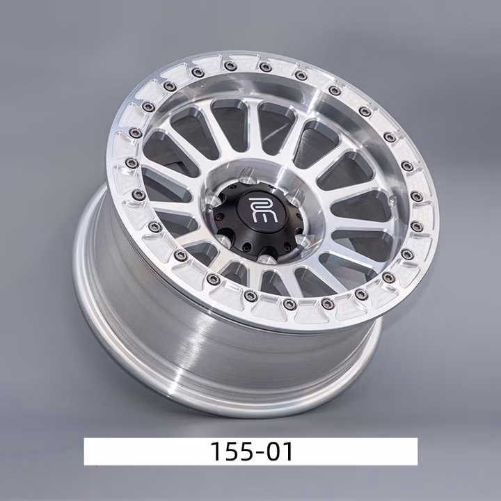 锐马17寸18纯锻造防脱轮毂坦克300400500哈弗H9炮BJ40途乐Y 155-01 117X7.5J