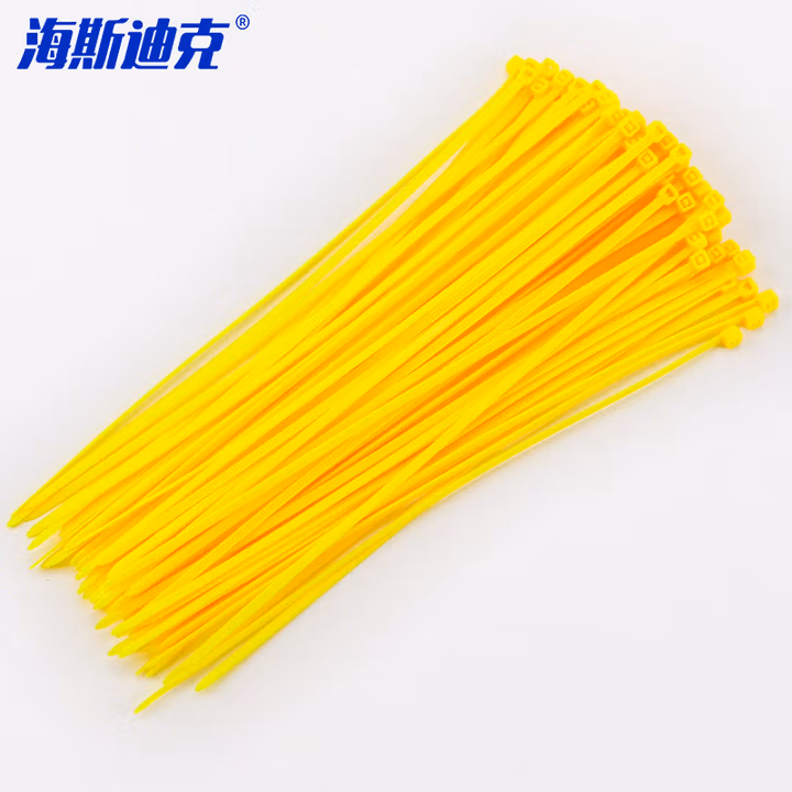 海斯迪克 医疗封口扎带吊牌 废弃物标签贴标识牌 100个吊牌+100条扎带 HK