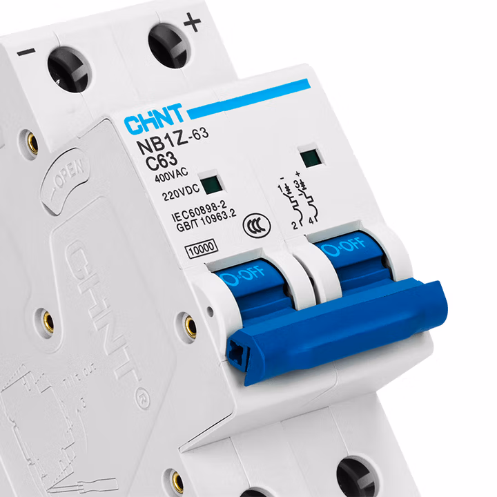 正泰直流断路器 NB1Z-63家用小型空气开关 断路器 空开开关 220v 40