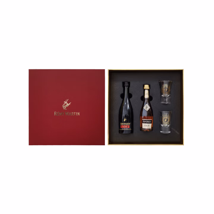 人头马（Remy Martin）CLub 与VSOP红色小酒伴礼盒