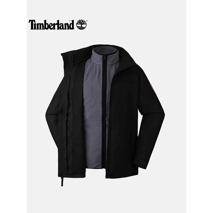 Timberland 添柏岚 户外三合一 男式夹克休闲连帽外套 A2EU1 双重优惠折后￥719.1 Plus会员还可9折