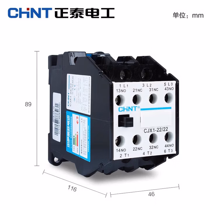 正泰交流接触器 CJX1-22/22 3TB43 220v 380v 36v 1