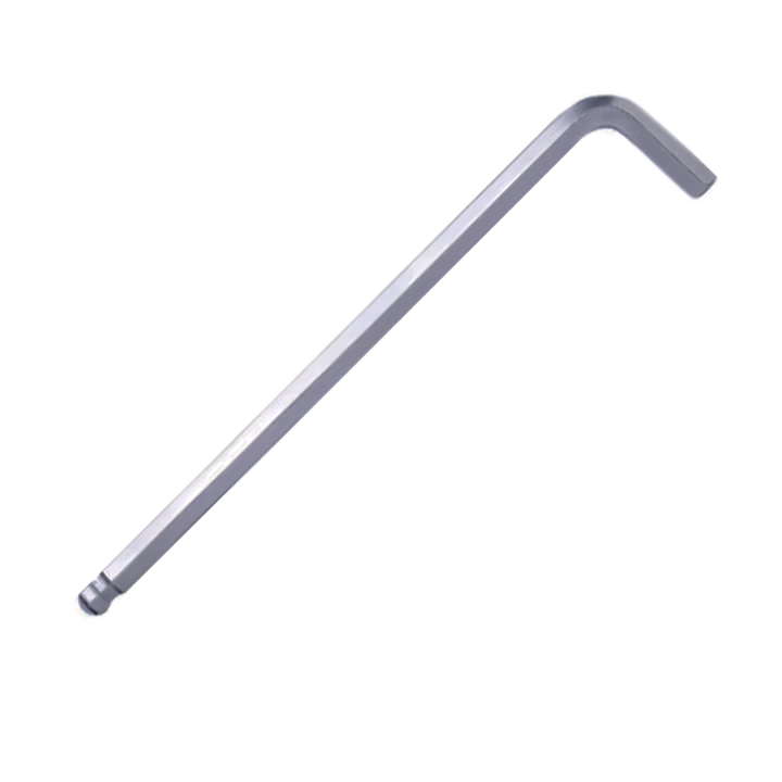 史丹利（STANLEY）公制长球头内六角扳手5mm艾伦扳手L型内六方六棱螺丝刀S