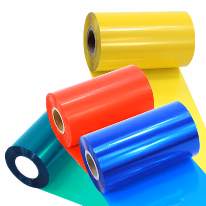 昕维（xinwei）条码打印机碳带标签专用色带 彩色混合基-绿色 80mm*30