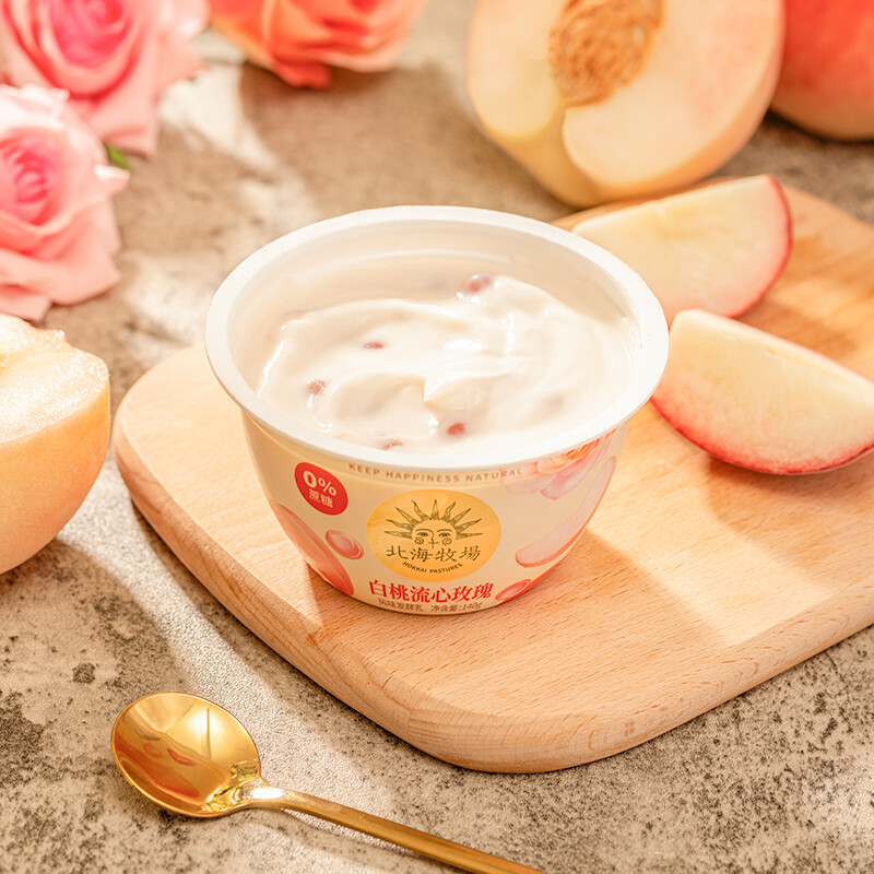 北海牧场 白桃流心玫瑰酸奶 140g*4杯*4件 京东优惠券折后¥99.6包邮 赠0蔗糖酸奶100g*6杯 北海牧场 白桃流心玫瑰酸奶 140g*4杯*4件 京东优惠券折后¥99.6包邮 赠0蔗糖酸奶100g*6杯