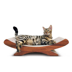 田田猫瓦楞纸猫抓板猫沙发耐磨猫用品猫磨爪猫咪玩具猫薄荷猫抓板