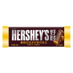 好时（Hershey’s）巴旦木牛奶巧克力排块 休闲零食糖果  分享装 40g 年货节礼包
