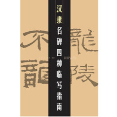 汉隶名碑四种临写指南 书法临写指南字帖 书法鉴赏 书法入门教程 书法书籍 陕西人民美术出版社