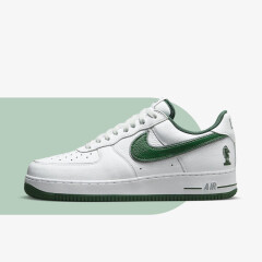 NIKE耐克Air Force 1 Low空军一号男款 白绿 低帮休闲板鞋 FB9128-100 36