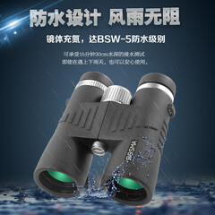 博冠猎手II10x42 12x42高倍双筒望远镜12倍观鸟望远镜学生找蜂望远镜 8倍42口径 标配