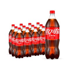 可口可乐（Coca-Cola）汽水 碳酸饮料 可乐 含汽饮料 1.25L*12瓶 整箱装 新老包装随机发