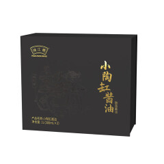 珠江桥牌 酱油 小陶缸酱油礼盒1L(500ml*2)