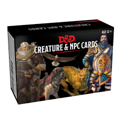现货 Dungeons & Dragons Spellbook Cards: Creature & Npc Cards 龙与地下城原版 魔法书卡：生物和Npc卡 &  配件