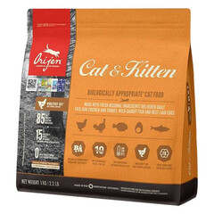 Orijen渴望猫粮无谷鸡肉猫主粮 成幼猫宠物粮 营养食品原装进口粮 鸡肉猫粮1kg