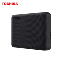东芝（TOSHIBA）1TB 移动硬盘机械 V10系列 USB 3.2 Gen 1 2.5英寸 墨黑 兼容Mac 高速传输 密码保护 轻松备份