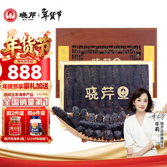 晓芹大连淡干海参 88g 28-32头 辽刺参 海参干货 年货礼盒