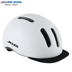 喜德盛（xds） 骑行配件新款TR03头部护具青少年城市骑行头盔半盔 TR03头盔白色