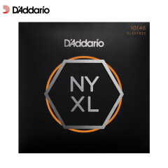 达达里奥（D'Addario） NYXL1046美国进口电吉他琴弦 镍缠绕高碳钢弦套弦 较软10-46