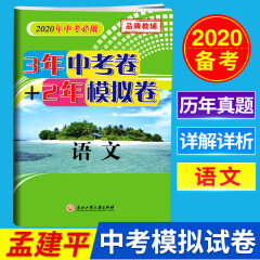 孟建平3年中考卷+2年模拟卷 语文 三年中考二年模拟试卷含答案解析 浙江省各地中考真题试卷必刷题