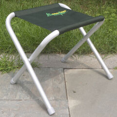 卡娜帝亚户外　移动折叠椅　铝合金凳子　大号马扎  折叠凳　便携　轻便 铝合金折叠凳