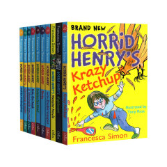 Horrid Henry 淘气包亨利  英文原版 故事书10本套装 英国知名的儿童文学形象之一