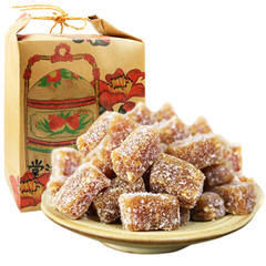 潮之选 姜糖300g红糖姜汁软糖 广东潮汕特产 怀旧零食 手工姜糖 原味（袋装300克）